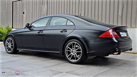 Mercedes Benz Cls63 Amg W219 Black With Hre Ff04 Aftermarket Wheels