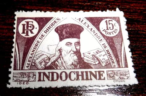 Timbre Indochine Colonie Francaise Neuf Sans Gomme Michel N Eur