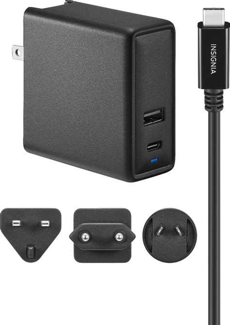 Best Buy Insignia W Ft International Laptop Charger For Usb C