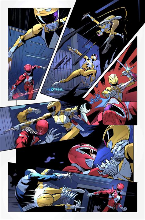 Power Rangers Book Power Rangers Comic Dan Mora Graphic Novel Art