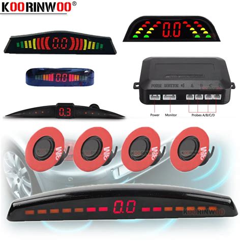 Koorinwoo Sensores Planos Ajustables Originales De 13mm Para Coche