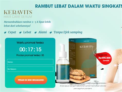 Keravits Serum Ulasan Bahan Harga Efek Samping Manfaat