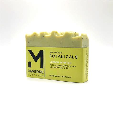 Indigenous Botanicals Lemon Myrtle Soap Mwerre