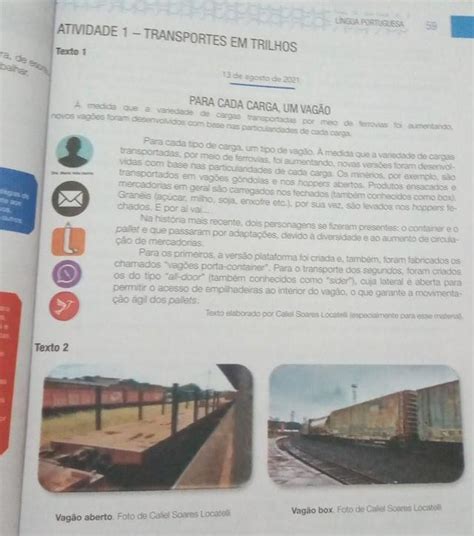 Qual O Tema Abordado No Texto Qual O Suporte De Veicula O Do