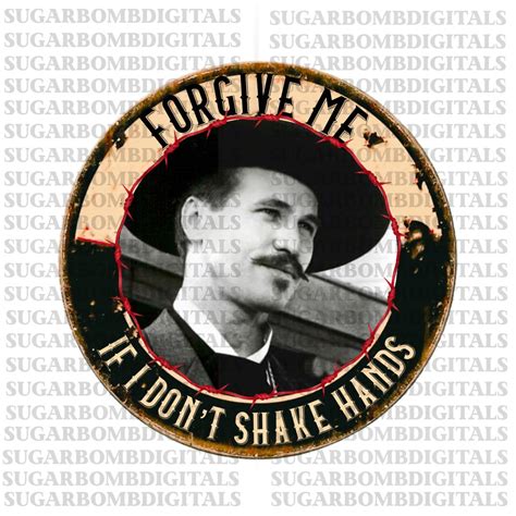 Tombstone Forgive Me If I Dont Shake Hands PNG Sublimation Design