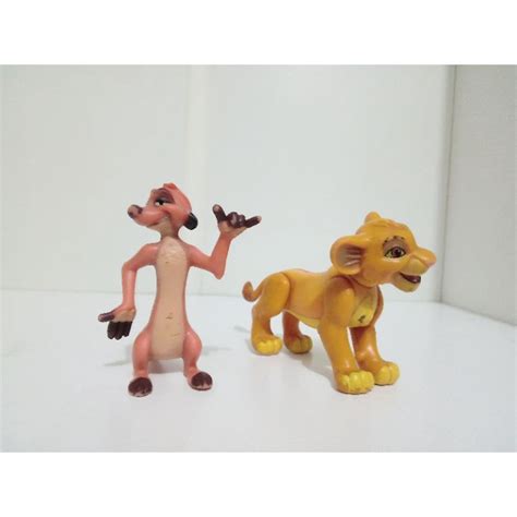 Bonecos Disney Rei Le O Miniaturas Tim O E Simba Shopee Brasil