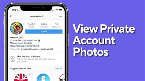 How To View Private Instagram Account Photos Epic Method Youtube