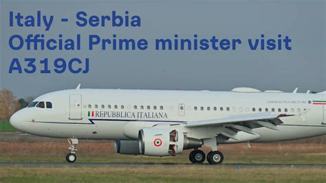 Italy Prime Minister Serbia Meloni Visit Belgradeairport