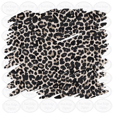 Distressed Leopard Sublimation Background Png Shabby Clipart Etsy