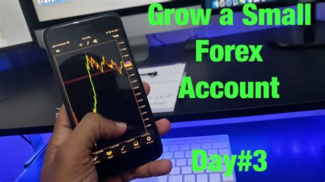 How To Grow A Small Forex Account 2020 Day 3 Youtube