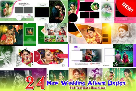 Wedding Album Design Templates 12×36 New Collection 2021 Pack 2 Eodia