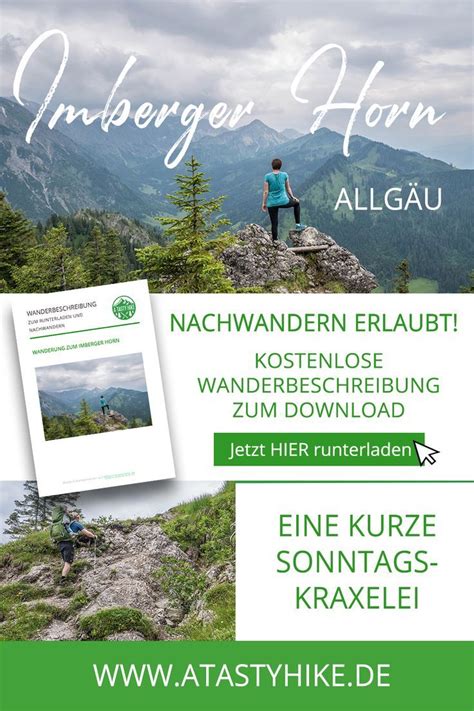 Allg U Wandern Kurze Wanderung Aufs Imberger Horn Bei Bad Hindelang