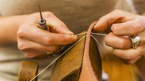 How to Use a Leather Sewing Awl – Leather Skill