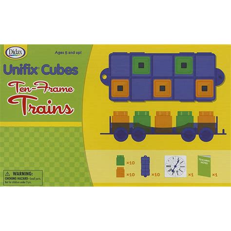 Didax Unifix Ten Frames Train Set