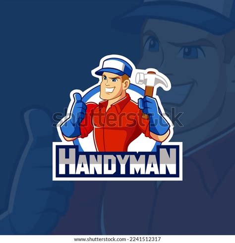 Handyman Service Logo Design Stock Illustration 2241512317 Shutterstock