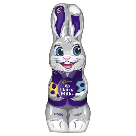 Cadbury Dairy Milk Chocolate Bunny 100g Half Price Easter Egg Warehouse