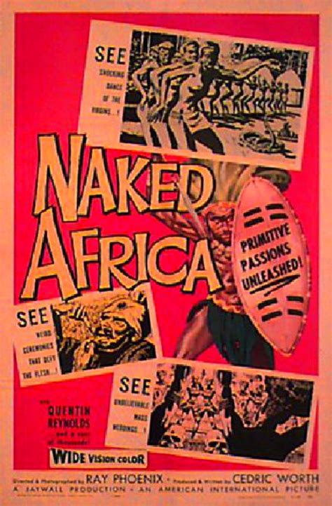 Naked Africa Original 1957 U S One Sheet Movie Poster Posteritati