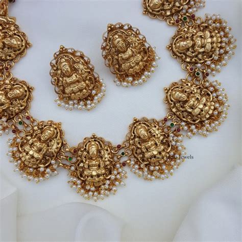 Lakshmi Design Necklace South India Jewels Online Shop