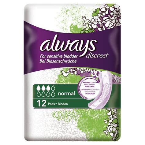 Always Discreet Incontinence Pads Healthwise