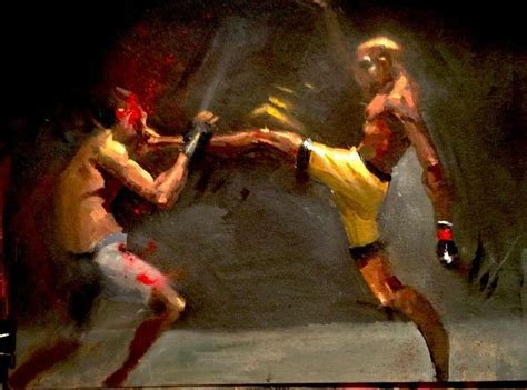 A Painting Of Anderson Silva Ufc Legend Artist Justin Bua Artes Marciales Mma Arte