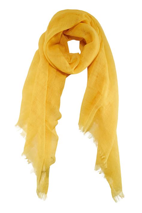 Beautiful warm yellow scarf - Besos Scarves