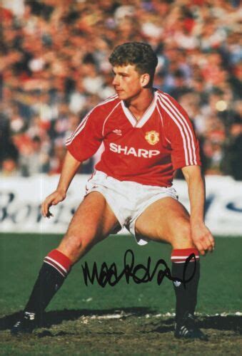 Mark Robins Handsigniert Manchester United 12x8 Foto 2 Ebay