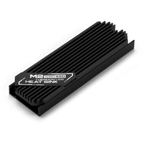 Black Dissipateur Thermique Ultra Fin M Ssd M Disque Dur Ssd En