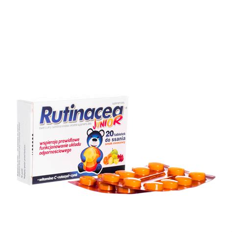 Rutinacea Junior 20 Tabletek Do Ssania O Smaku Owocowym Dr Max Drogeria