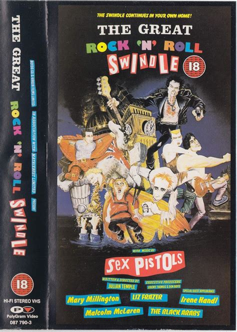 The Great Rock N Roll Swindle Vhs Amazon Co Uk Sex Pistols Dvd