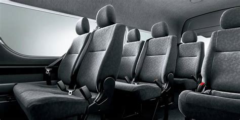 New Toyota Hiace Wagon Interior picture, Inside view photo and Seats image