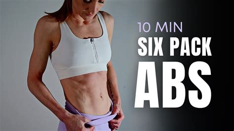 10 Min SIX PACK Workout At Home No Equipment YouTube