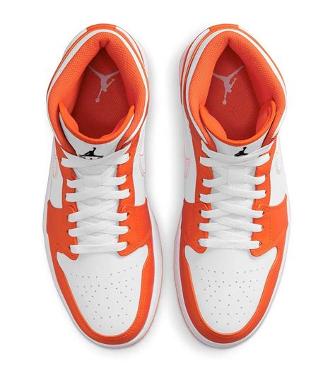 Buy Orange And White Jordan 1s In Stock