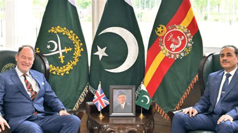 Army Chief Munir Uk Counterpart Discuss Measures To Boost Bilateral