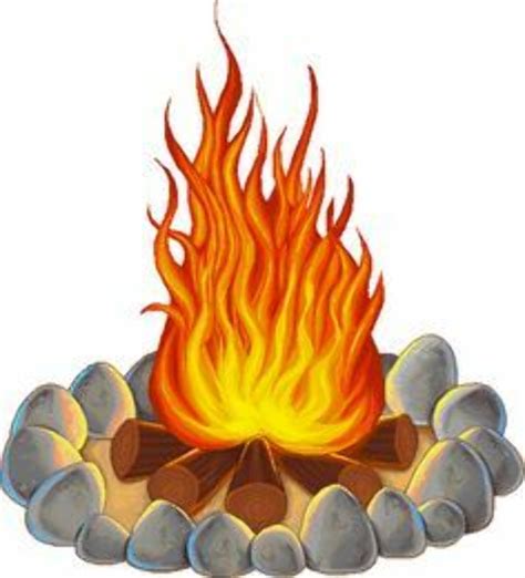 Download High Quality Smores Clipart Beach Bonfire Transparent Png