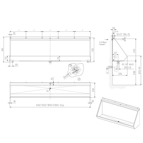 Urinario Prestowash Inox M Ltiple Mm Presto Equip