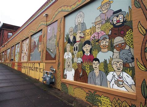 Could The Industrial East Side Become Portlands Mural District