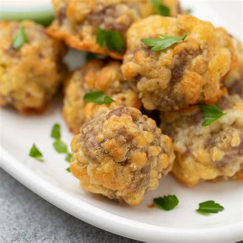 Delicious Gluten Free Sausage Balls Quick And Easy Recipe