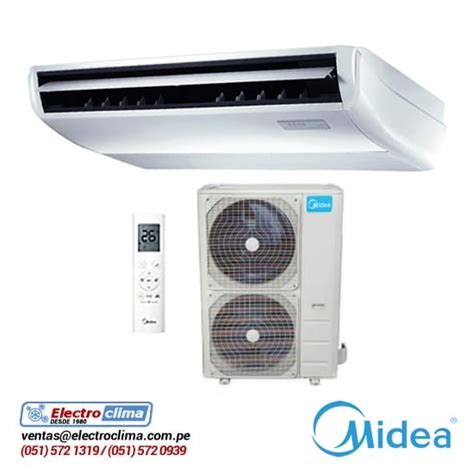 Aire Acondicionado Split Piso Techo Inverter Midea Btu Electro