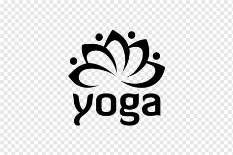 Yoga Logo Rishikesh Yogi Yoga Text Monochrome Flower Png Pngwing