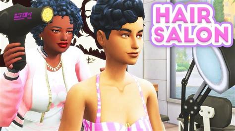 The Sims 4 Hair Salon Mod by KAWAIISTACIE - CC The Sims