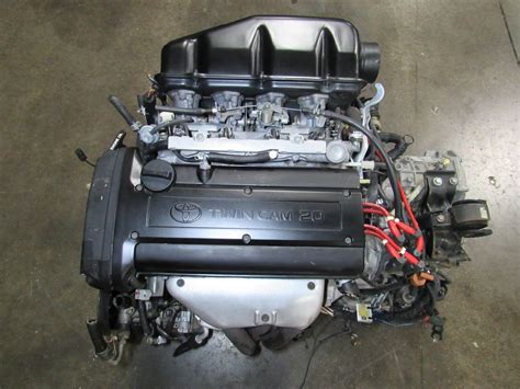 Jdm Toyota Age V Engine A V Black Top Levin Corolla Ae Engine