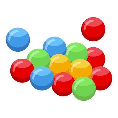 Premium Vector Bubble Gum Balls Icon Isometric Vector Sweet Dessert