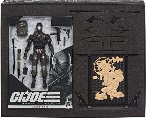 Hasbro G I Joe Classified Series Snake Eyes Deluxe 6 Exclusive Action