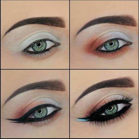 26 Easy Step By Step Makeup Tutorials For Beginners Bright Pink Eye Makeup Metallic Eye Makeup