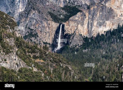 Bridalveil Falls Yosemite Aerial Hi Res Stock Photography And Images