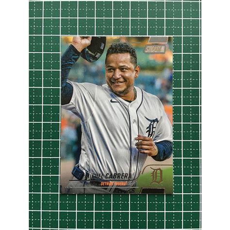 Topps Mlb Stadium Club Miguel Cabrera Detroit Tigers