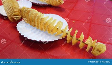 Slice Of Potato Chips On A White Background Stock Image Cartoondealer