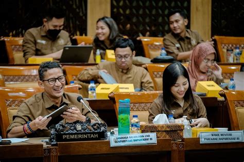 Menparekraf Paparkan Pagu Indikatif Tahun Anggaran Kemenparekraf