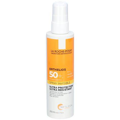 La Roche Posay Anthelios Spray Invisible Spf50 Shop Pharmaciefr