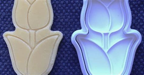 Tulip Cookie Cutter By Losscutmajin Download Free Stl Model